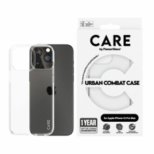 PanzerGlass CARE by PanzerGlass Urban Combat tok iPhone 15 Pro Max - átlátszó tok és táska