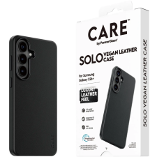 PanzerGlass CARE kryt Samsung Galaxy S26+ SOLO Qi černá veganská kůže tok és táska