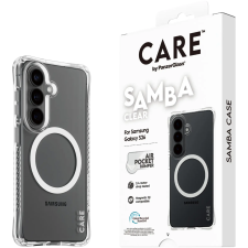 PanzerGlass CARE Samsung Galaxy S26 Samba Qi átlátszó/fehér tok tok és táska