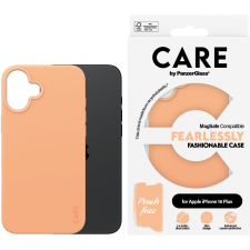 PanzerGlass CARE tok Apple iPhone 16 Plus MagSafe Fearlessly barackszín (1391) tok és táska