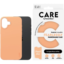 PanzerGlass CARE tok Apple iPhone 16 Plus MagSafe Fearlessly barackszín (1391) tok és táska