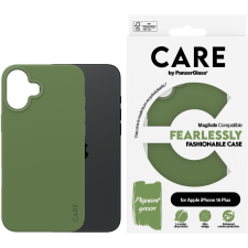 PanzerGlass CARE tok Apple iPhone 16 Plus MagSafe Fearlessly zöld (1387) tok és táska