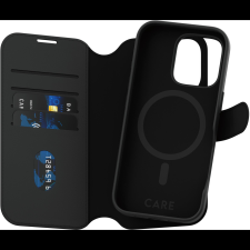 PanzerGlass CARE tok Apple iPhone 16 Pro MagSafe Wallet 2v1 fekete (1330) tok és táska