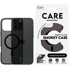 PanzerGlass CARE tok Apple iPhone 16 Pro Max MagSafe Smokey füstszínű/fekete (1352) tok és táska