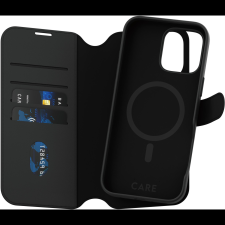 PanzerGlass CARE tok Apple iPhone 16 Pro Max MagSafe Wallet 2v1 fekete (1332) tok és táska