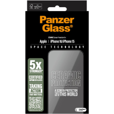 PanzerGlass Ceramic Apple iPhone 16/15 felhelyező kerettel (2853) mobiltelefon kellék