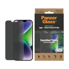 PanzerGlass Classic Fit iPhone 14 Plus / 13 Pro Max 6,7&quot; Privacy Screen Protection antibakteriális képernyővédő fólia mobiltelefon kellék