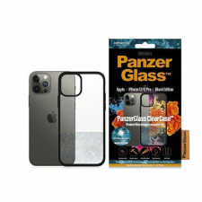 PanzerGlass ClearCase iPhone 12/12 Pro 6,1&quot; antibakteriális fekete tok tok és táska