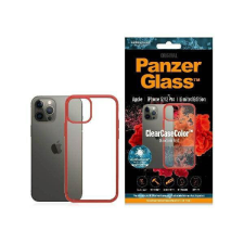 PanzerGlass ClearCase iPhone 12/12 Pro narancs piros AB tok tok és táska