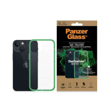 PanzerGlass ClearCase iPhone 13 Mini 5.4" antibakteriális katonai fokozatú lime tok tok és táska
