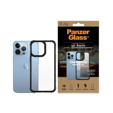 PanzerGlass ClearCase iPhone 13 Pro 6.1&quot; fekete antibakteriális ütésálló SilverBullet tok tok és táska
