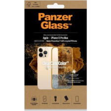 PanzerGlass ClearCase iPhone 13 Pro Max Antibacterial Military Telefon tok - Átlátszó / Narancs (0343) tok és táska