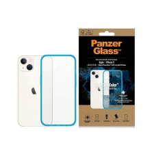 PanzerGlass ClearCase tok iPhone 13/14/15 - kék tok és táska