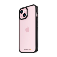 PanzerGlass D3O ClearCase Apple iPhone 15 Tok - Átlátszó/Fekete (1176) tok és táska