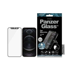 PanzerGlass E2E Microfracture iPhone 12 /12 Pro 6,1&quot; CamSlider Swarovsky tokbarát antibakteriális... mobiltelefon kellék