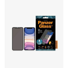 PanzerGlass E2E Super+ iPhone XR/11 tokbarát Privacy fekete kijelzővédő fólia mobiltelefon kellék