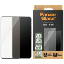 PanzerGlass edzett üveg fekete szegéllyel Xiaomi 15 Ultra mobiltelefon kellék