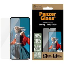 PanzerGlass edzett üveg kijelzővédő Samsung Galaxy S25 mobiltelefon kellék