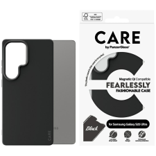 PanzerGlass Fashion QI MagSafe-kompatibilis tok Samsung Galaxy S25 Ultra - fekete tok és táska
