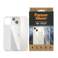 PanzerGlass HardCase Antibacterial Military Grade tok iPhone 13/14/15 - átlátszó tok és táska