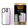 PanzerGlass HARDCASE szilikon telefonvédő (ütésállóság, kameravédő, antibakteriális) FEKETE Apple iPhone 16 Plus (1297) (1297)