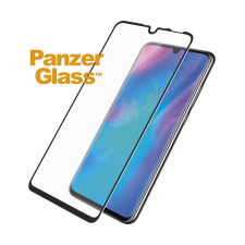 PanzerGlass ™ Huawei P30 Lite Tokbarát Edzett üveg kijelzővédő, fekete kerettel mobiltelefon kellék