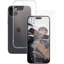 PanzerGlass iPhone 15 Plus Edzett üveg kijelzővédő + Tok mobiltelefon kellék
