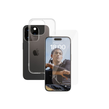 PanzerGlass iPhone 15 Pro Edzett üveg kijelzővédő + Tok (SAFE95577) tok és táska