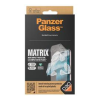 PanzerGlass MATRIX D3O képernyővédő üveg (3D, flexibilis, tok barát, 9H + segédkeret) ÁTLÁTSZÓ (PANZERGLASS_7354)