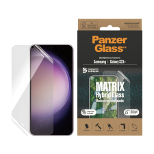 PanzerGlass Matrix Hybrid Samsung Galaxy S23 Plus Edzett üveg kijelzővédő mobiltelefon kellék