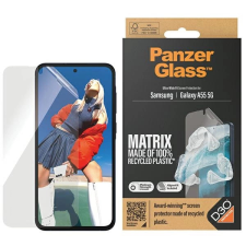 PanzerGlass Matrix Ultra-Wide Fit fólia Samsung Galaxy A55 5G tok és táska
