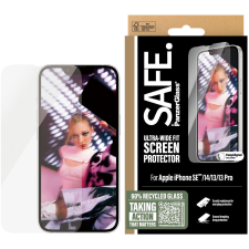 PanzerGlass SAFE Apple iPhone 16e/14/13/13 Pro üvegfólia + telepítő keret mobiltelefon kellék