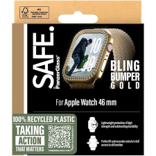 PanzerGlass SAFE Apple Watch 10 46mm bumper třpytivě zlatý rámeček okosóra kellék