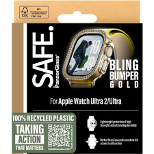 PanzerGlass SAFE Apple Watch Ultra 2/Ultra bumper třpytivě zlatý rámeček okosóra kellék