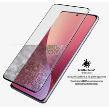 PanzerGlass Screen Protector Case Friendly Antibacterial Xiaomi 12/12x fekete mobiltelefon kellék