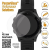 PanzerGlass SmartWatch 40,5mm Garmin/Polar/Fossil kijelzővédő fólia