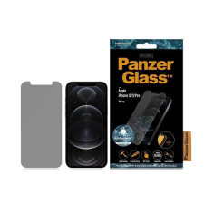 PanzerGlass Standard Super+ Antibacterial betekintésvédett edzett üveg iPhone 12 / iPhone 12 Pro mobiltelefon kellék