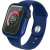 PanzerGlass Uniq Nautic Apple Watch 40mm műanyag tok üvegfóliával, kék (UNIQ445BLU)