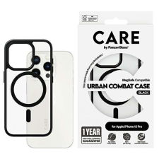 PanzerGlass Urban Combat iPhone 15 Pro MagSafe Telefon tok - Átlátszó / Fekete tok és táska