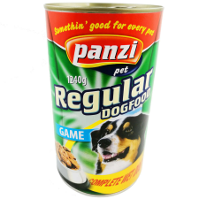 Panzi 415 g konzerv kutyáknak vadas (24 db /- ) kutyaeledel