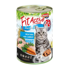 Panzi Állateledel konzerv PANZI FitActive felnőtt macskának hús-mix 415 g macskaeledel
