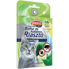 Panzi bolha- és kullancsriasztó nyakörv macskáknak (43 cm l Fekete) élősködő elleni készítmény kutyáknak