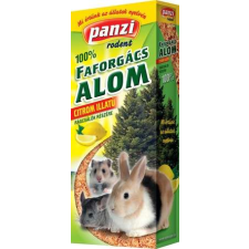 Panzi citrom aromás faforgács kisállatokhoz 15 l rágcsáló felszerelés