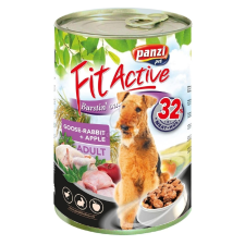 Panzi Fit Active Goose & Rabbit konzerv kutyáknak 415 g (308982) kutyaeledel