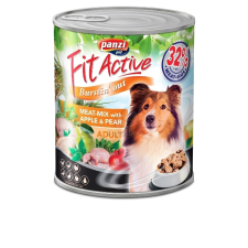 Panzi Fit Active Meat-Mix konzerv kutyáknak 6 x 415 g (308913) kutyaeledel
