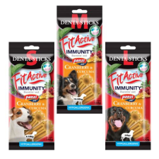  Panzi FitActive Denta-Sticks Hypoallergenic Immunity jutalomfalat kutyák részére – S jutalomfalat kutyáknak
