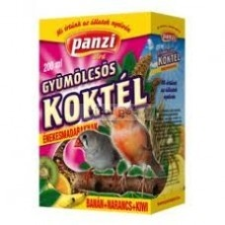 Panzi Panzi gyümölcsös koktél 200 ml énekesmadaraknak madáreledel