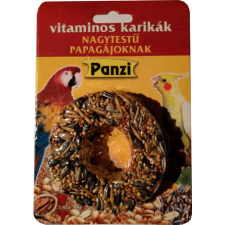 Panzi Panzi vitaminos karika nagytestű papagájoknak 70 g madáreledel