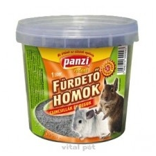 Panzi Panzi vödrös csincsilla homok 1 liter kisállatfelszerelés