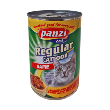 Panzi | Regular | Felnőtt macskáknak | Konzerv | Vad - 415 g macskaeledel